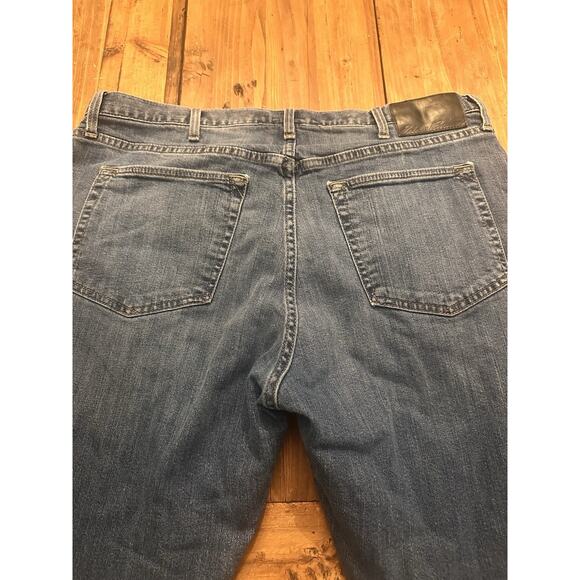 Eddie Bauer Men’s Flannel Lined Jeans Pants Size 36 X 30 Straight Hiking Camping - Picture 13 of 16